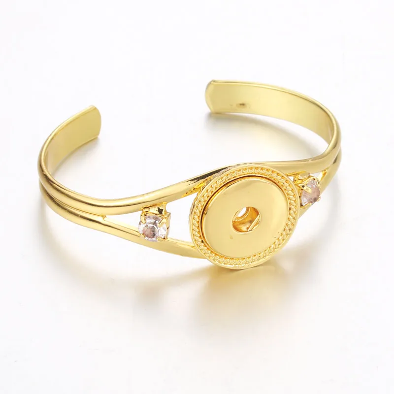 Женский винтажный браслет Boom Life золотистый с кристаллами в богемном стиле