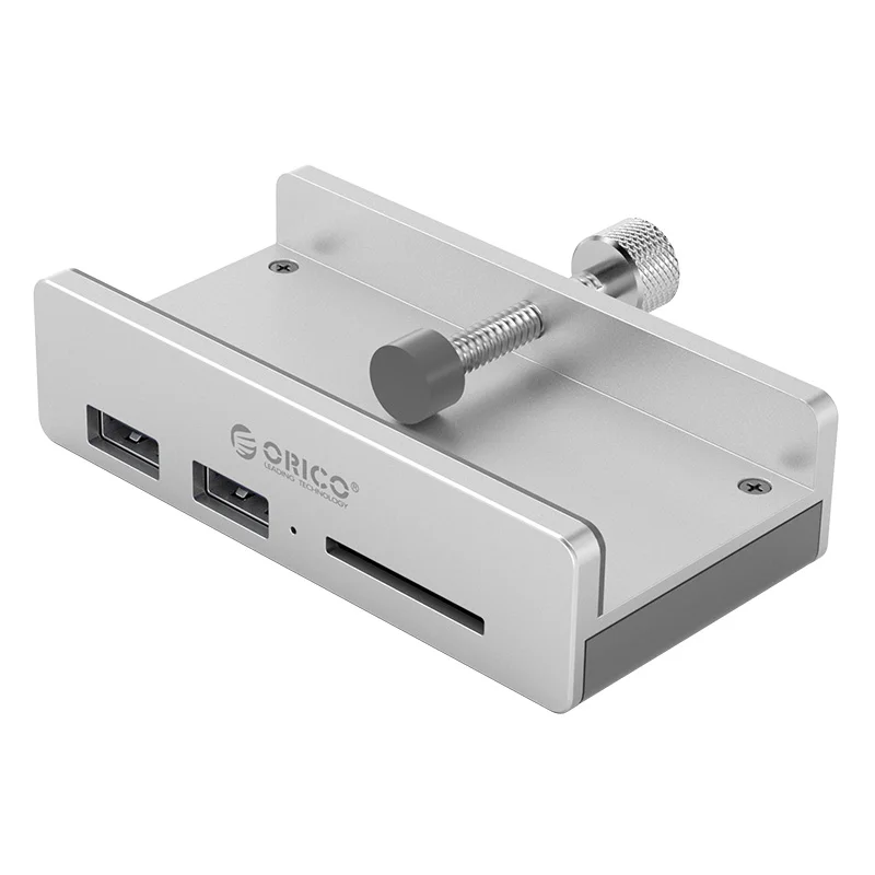 USB3.0 концентратор с кард ридер Алюминий 5 Гбит/с высокая Скорость 3 Порты USB