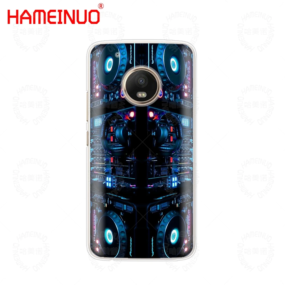 HAMEINUO ddj dj музыки кожаный чехол для мобильного телефона чехол для Motorola Moto x4 C G6 G5 G5S G4 Z2 Z3 PLAY PLUS - Цвет: 60948