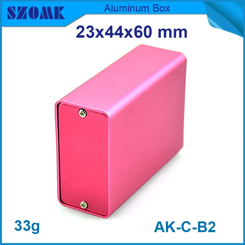 Маленькие Алюминиевые экструзионные профили (4 шт.) анодированный розовый блок