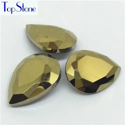 TopStone все цвета стекло кристалл заостренный назад слезы Стразы 7x10,10x14,13x18,18x25,20x30 мм платье камень