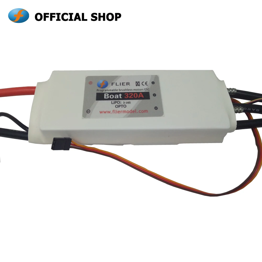 Флиер новая версия регулятор скорости 16S 320A бесщеточный ESC для лодки