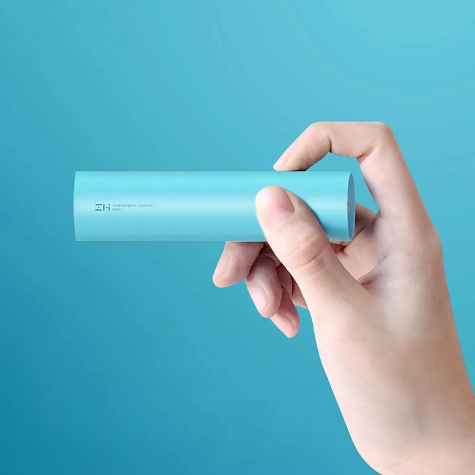 Оригинальный ZMI полный 3000mAh внешний аккумулятор перезаряжаемые 18650 батареи мини