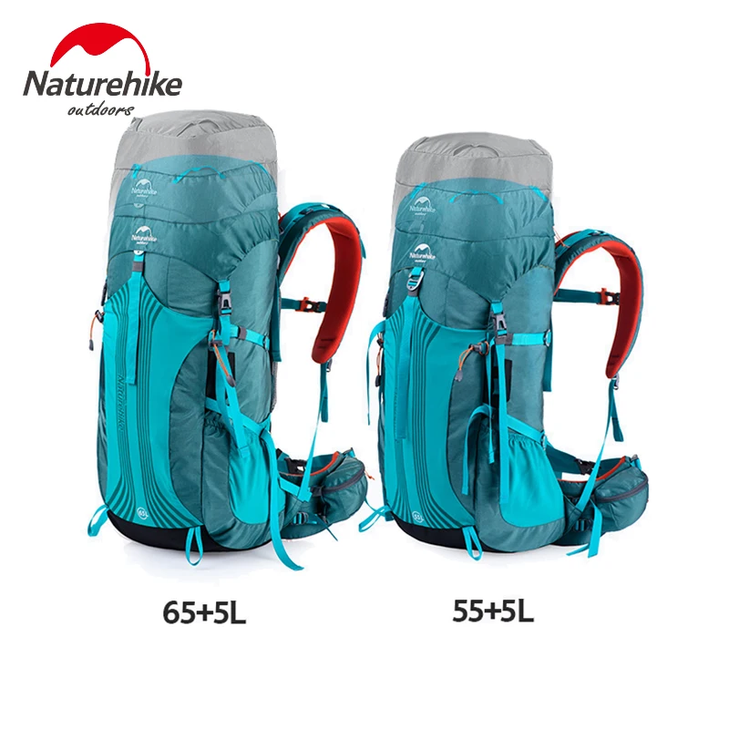Рюкзак NatureHike 65L 55L большой емкости походные рюкзаки для спорта на открытом