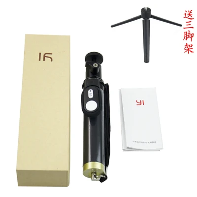 Розовый цвет Для Xiaomi yi Bluetooth селфи монопод выдвижной пульт дистанционного управления селфи палка Штатив для Xiaoyi 4K II Спортивная Экшн-камера - Цвет: Розовый цвет