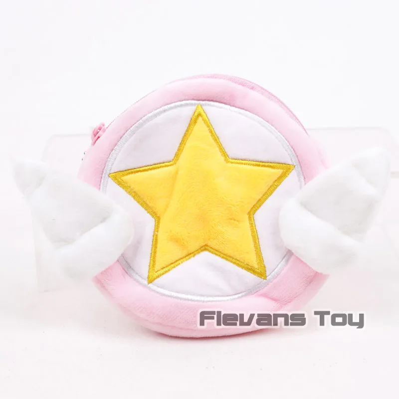Аниме С мультипликационным рисунком Captor Sakura Kawaii сумка для монет Мягкие плюшевые игрушки куклы 10 шт./партия