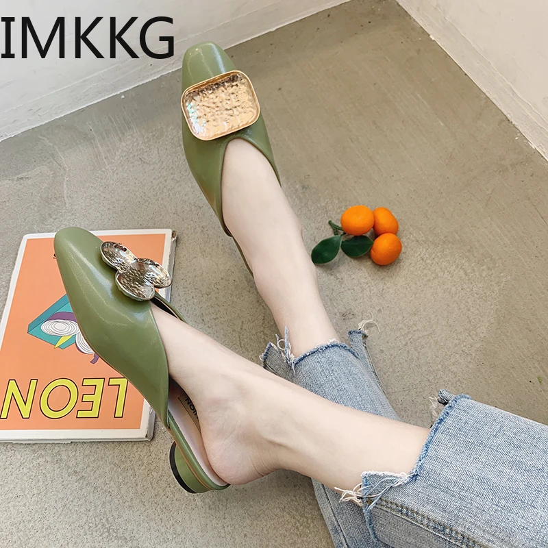 Мода 2019 г. для женщин летние Брендовые женские шлёпанцы из искусственной кожи