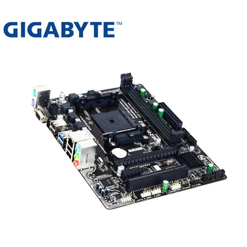 Для Gigabyte GA-F2A68HM-S1 оригинальная новая системная плата AMD Socket LGA 1151 DDR3 USB3.0 SATA3.0 VGA+ FM2