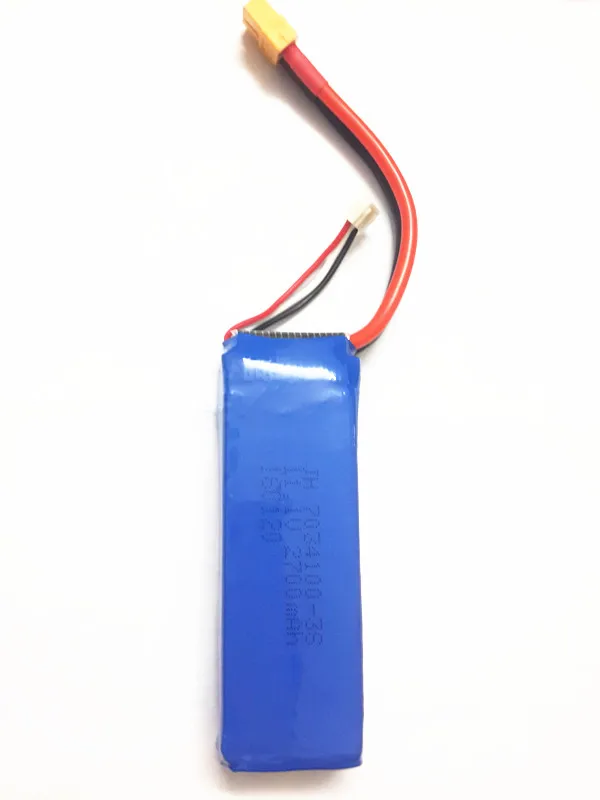 Батарея Lipo 11.1v 3S 2700mAh для Wltoys X380 V303 V939 Cheerson CX 20 Battery RC . Запасные части