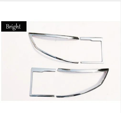 bright 4 шт./компл. для Land Rover, Дискавери, спорт, ABS хром, задний фонарь, крышка лампы, отделка - Название цвета: bright