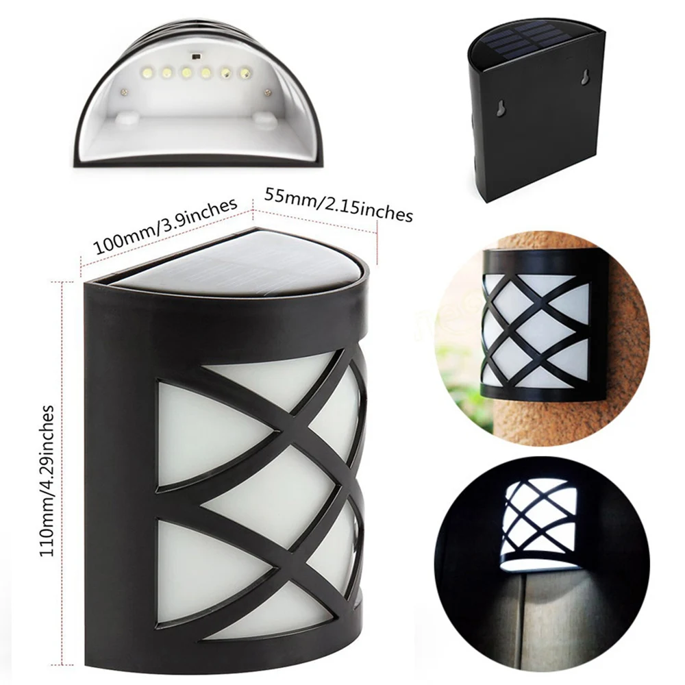 4 pcs Led Solar Light PIR Motion Sensor Street Waterproof Outdoor Garden Decoration Security Lamp | Лампы и освещение