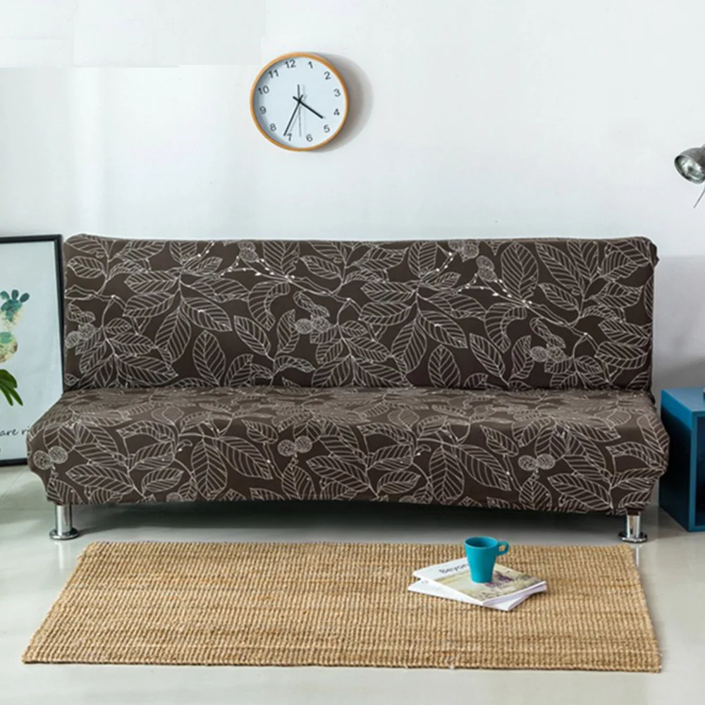 Чехол для дивана без подлокотников эластичный зеленый чехол ветка дерева