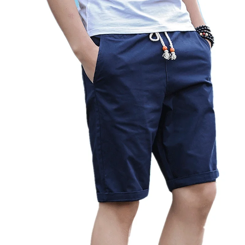 Slim Fit повседневные шорты мужские Модные брендовые пляжные быстро сохнут Бермуды