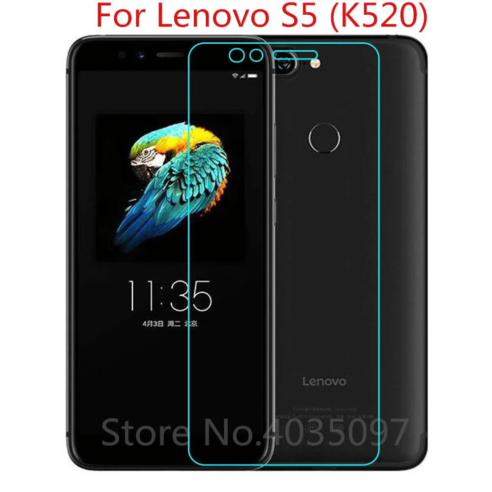 2 шт. 2.5D 9H закаленное стекло для Lenovo S5 (K520) защита экрана Защитное телефона