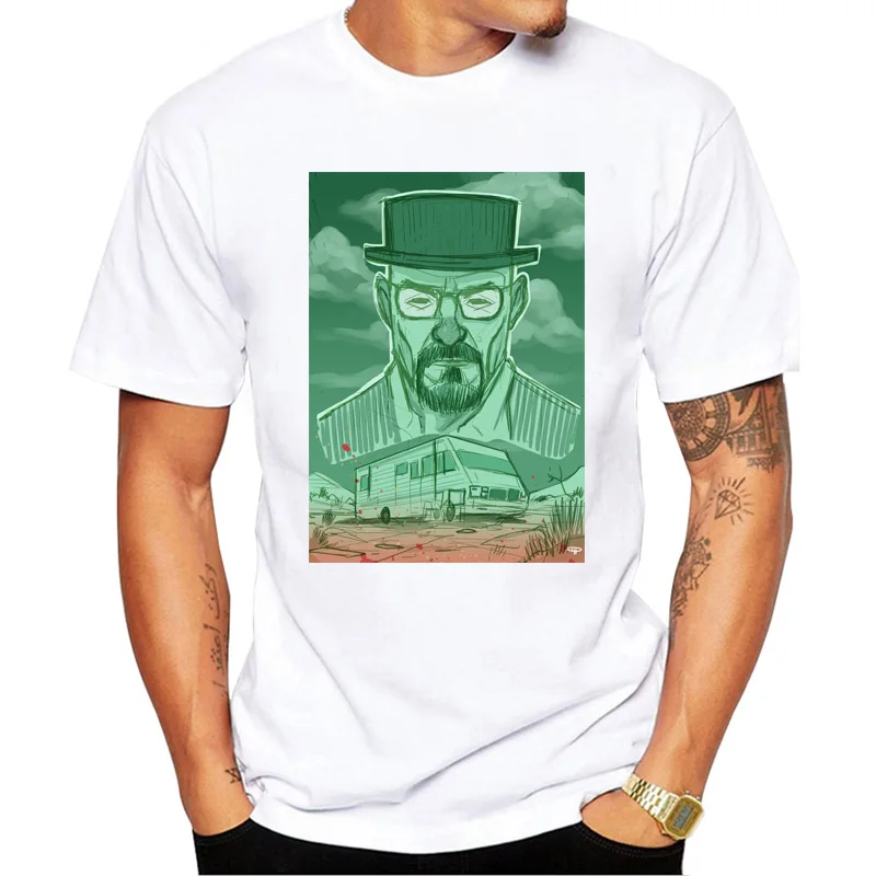 Новая модная мужская Breaking Bad Gta V футболка с коротким рукавом Повседневная hipster