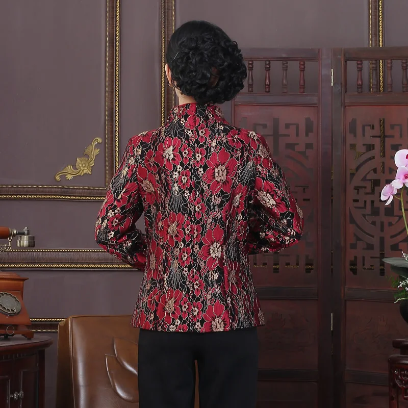Высокое качество новинка китайский стиль Женская весенне-осенняя куртка
