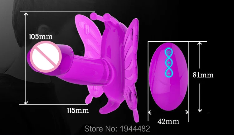 Вибратор бабочка с дистанционным управлением секс игрушки для женщин G Spot Sextoys