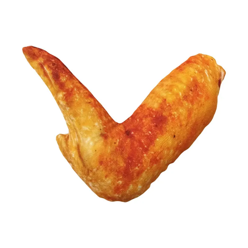 Chicken wings Abrrlo, игрушки для собак, смешное моделирование, мясо, щенок, домашние игры, жевательные игрушки пищащие игрушки для больших и маленьких, для собачек-Мопсов, кошек, домашних животных - Цвет: Chicken wings