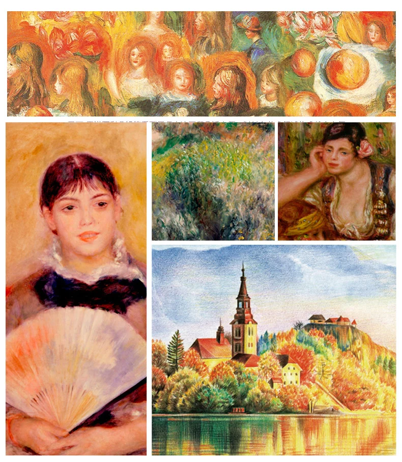 Ренуар 48/72/100/120 акварелью и масляными-цветной карандаш для ручной вязки и раскрашивания специалиста для художников художественных цветовое перо