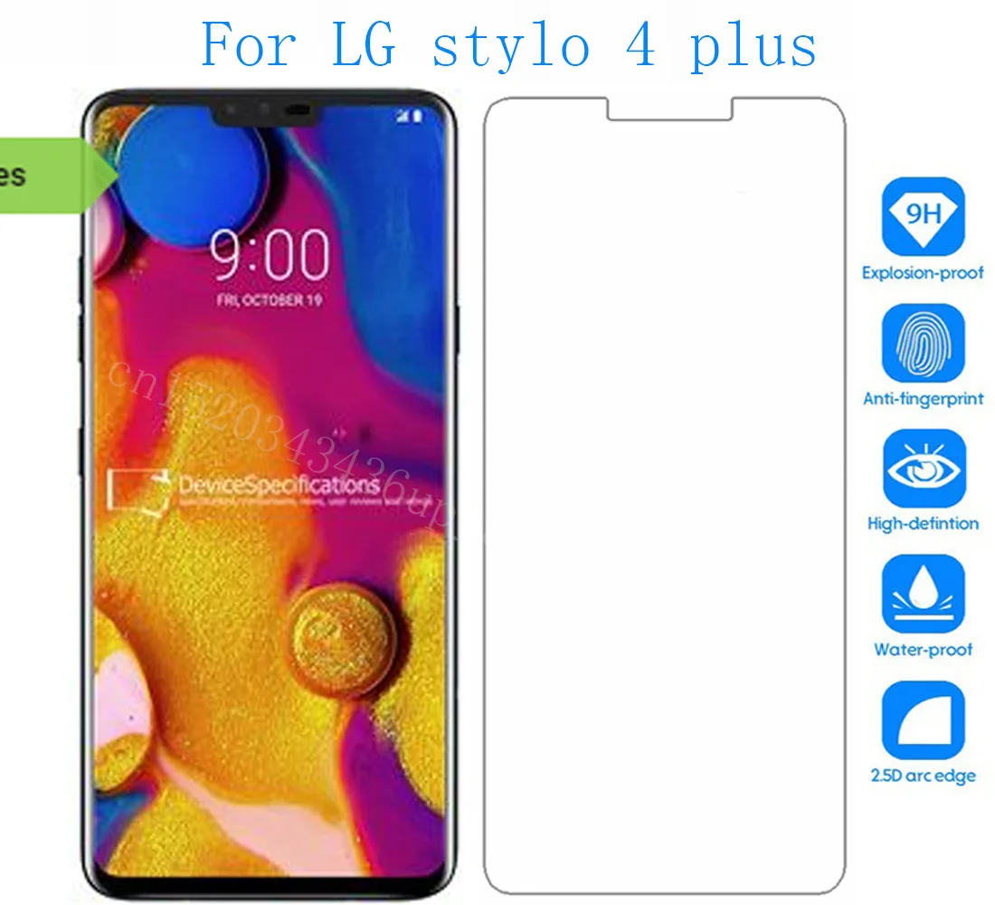 Tempered Glass For LG V40 thinQ Screen Protector phone Film Protective Screen Cover For LG V40 thin 