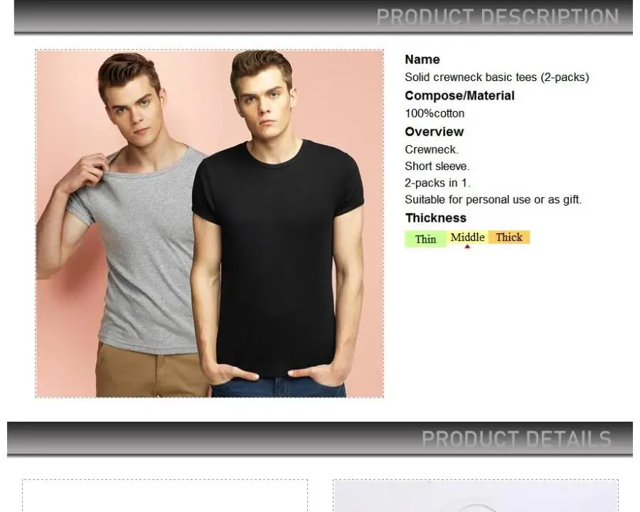 Giordano две приталеные футболки slim fit из натурального хлопка с короткими рукавами и круглым воротом,имеют несколько цветовых решений
