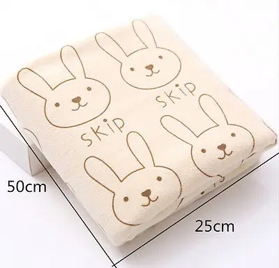 Мягкое детское полотенце из микрофибры в виде кролика 20*50 см|towel flower|towel ribboncloth