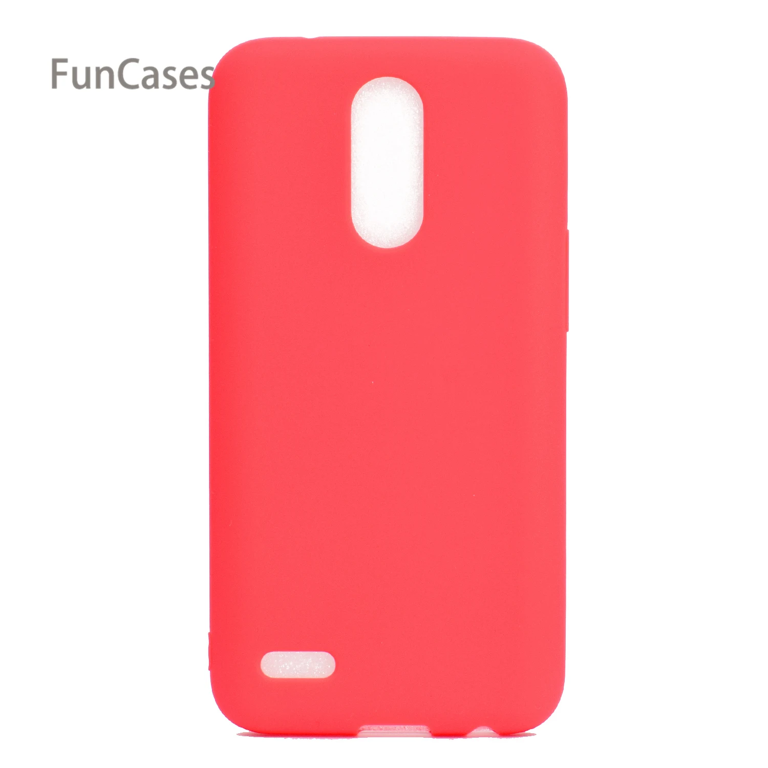 Однотонный чехол СПС Coque Samsung LG K8 2017 Мягкий ТПУ для телефона Fundas с геометрическим