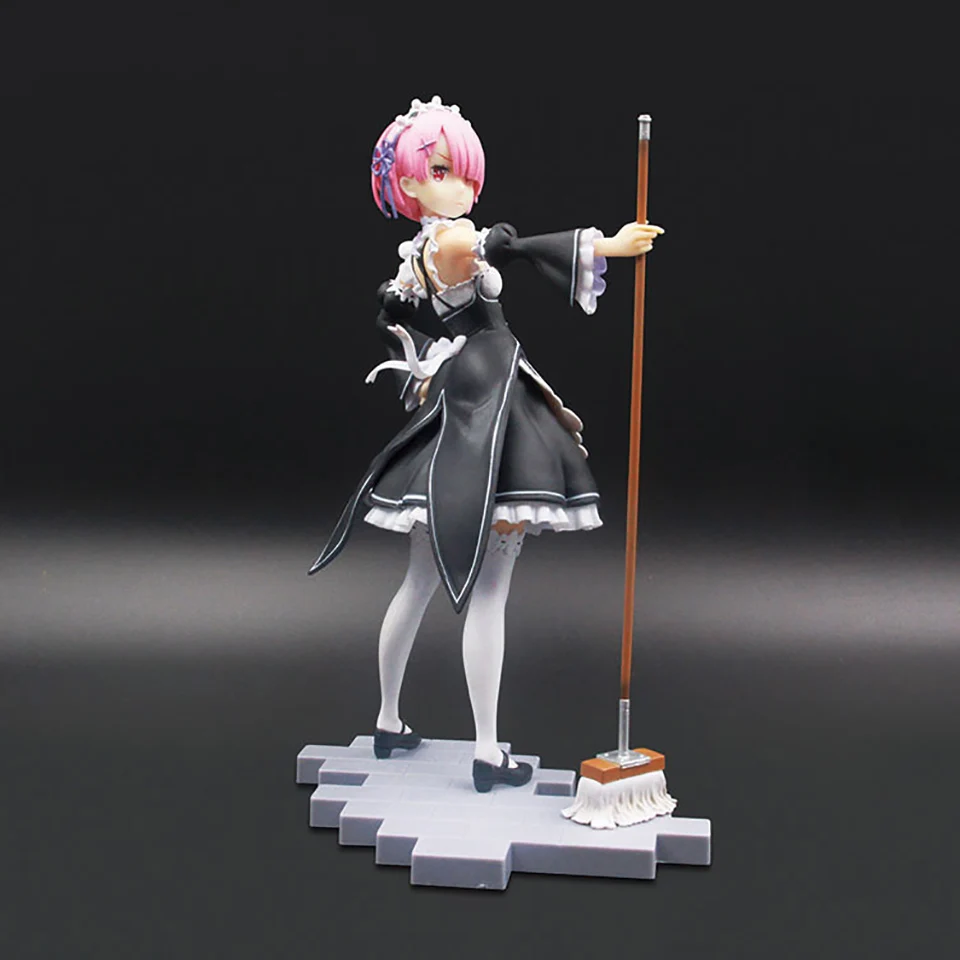 Фигурка Tronzo из аниме Re:Life in a другой мир ПВХ Модель игрушек Re Zero Ram девушка