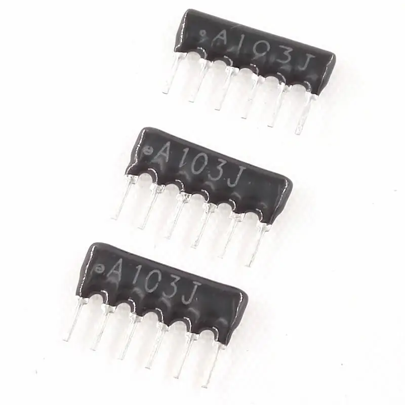 MCIGICM 10 шт. DIP исключительный сетевой резистор массив 6pin 220 470 Ом 10K 22K|22k ohm|network