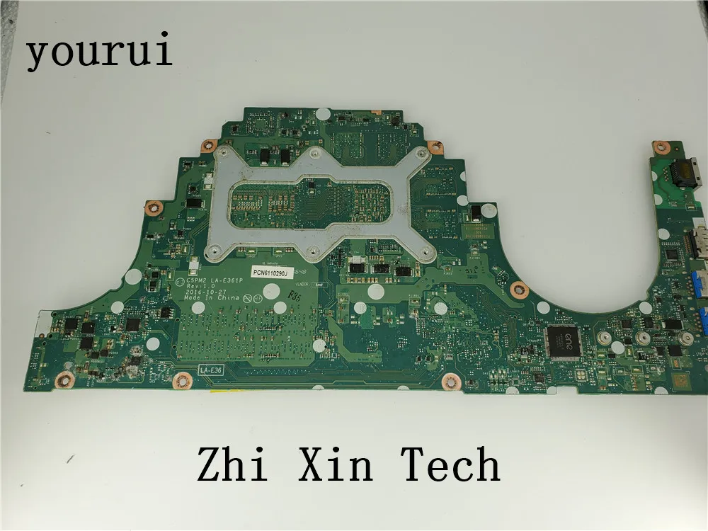 Материнская плата yourui NBGM411002 NB.GM411.002 для ноутбука Acer Aspire VX5-591G материнская C5PM2 LA-E361P
