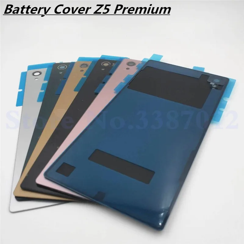 Чехол на заднюю крышку батареи для sony Xperia Z5 Premium Z5 Plus E6883 чехол на заднее стекло с NFC и логотипом