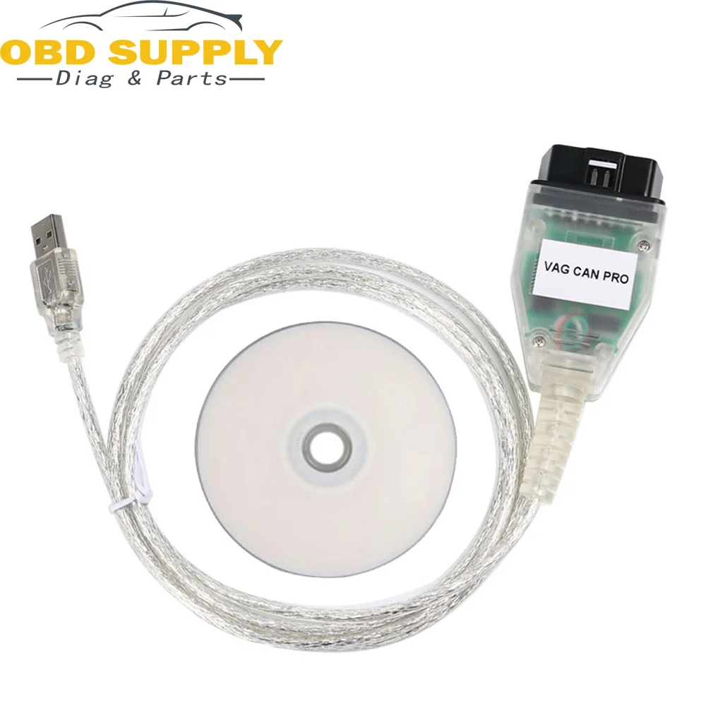 V5.5.1 с FTDI FT245RL для AUDI Для VW VAG может про кабель + ATMEGA162 чип OBD2 диагностический без USB