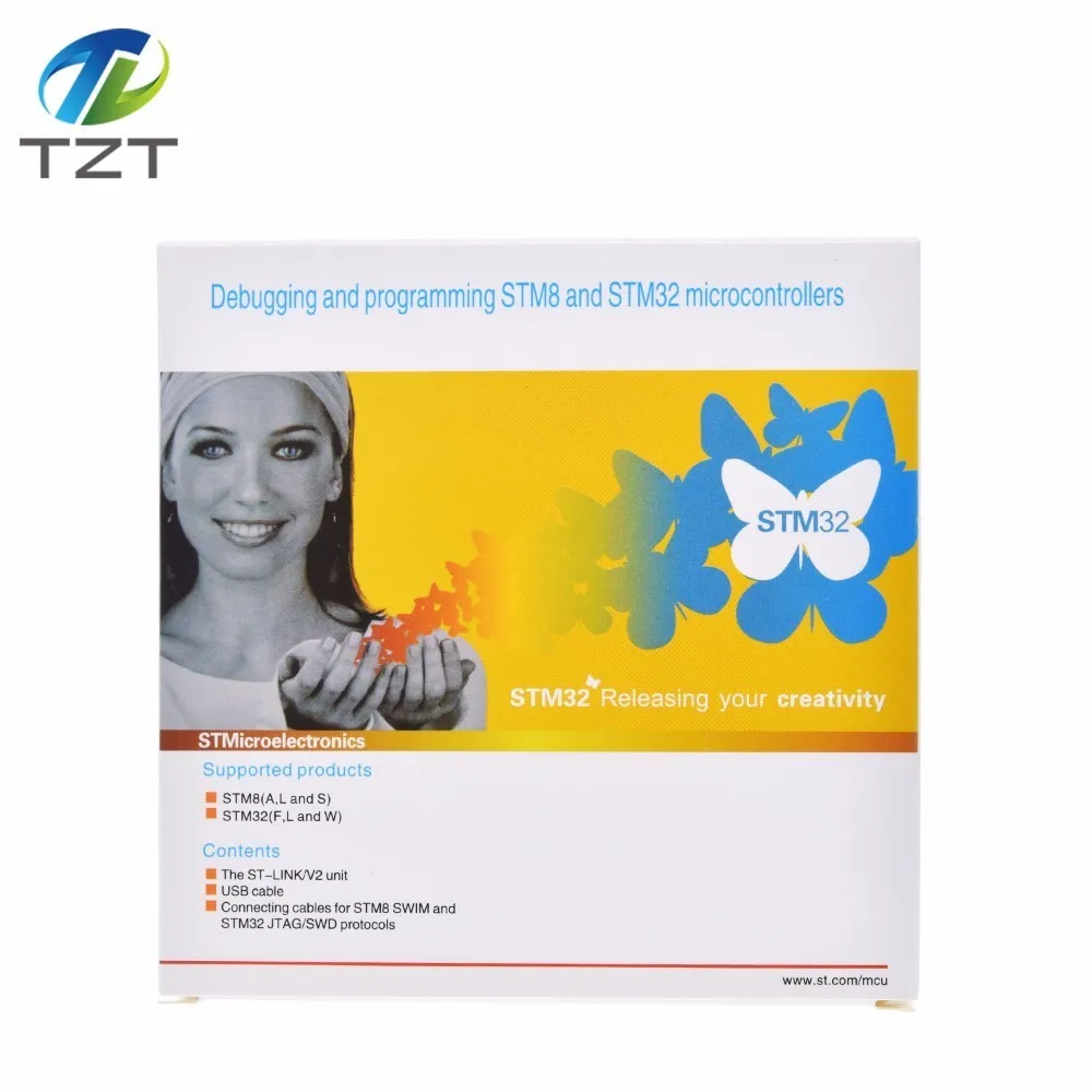 Завеса 1 шт. новые ST-LINK/V2 ST-LINK V2(CN) ST LINK STLINK эмулятор менеджер загрузки STM8 STM32