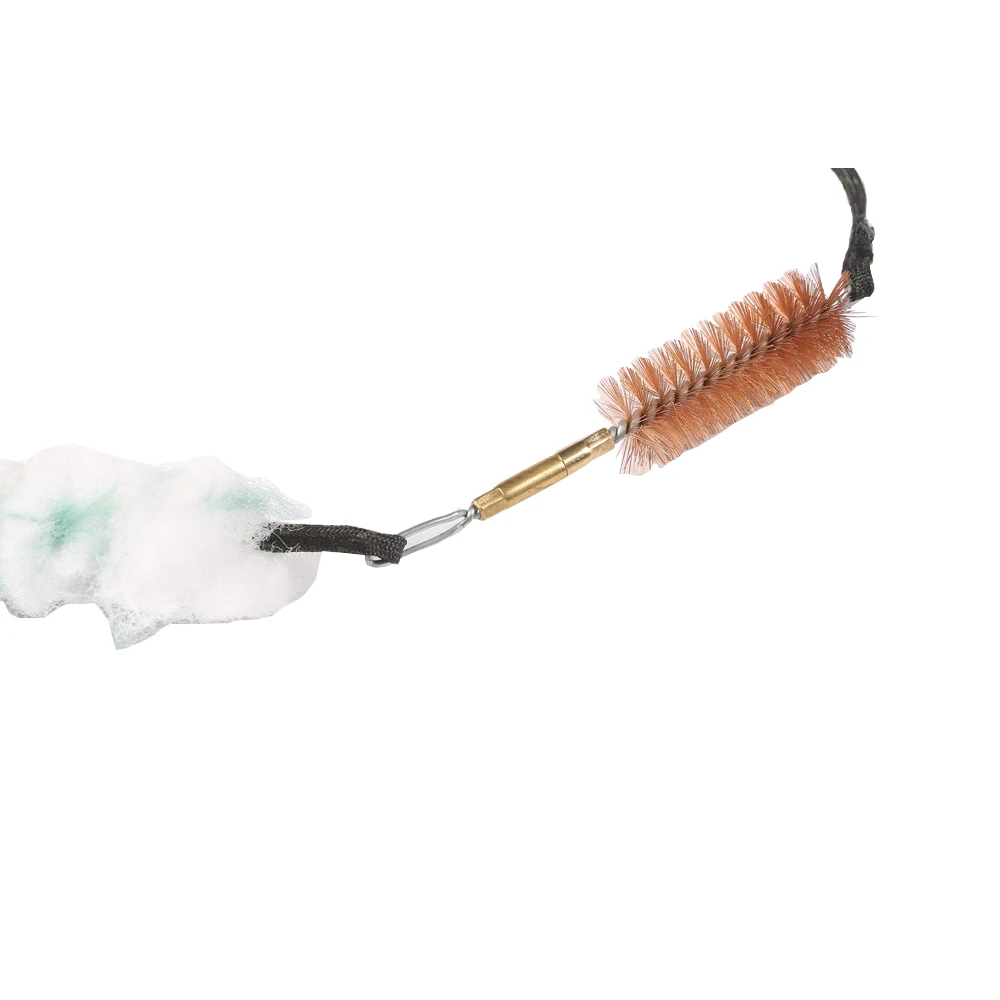 Охота медная щетка Диаметр Змея винтовка чистки 22 отдельно Кол во/7 62 мм. 308 30 06 300/9