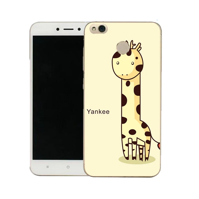 QMSWEI Clear Phone Case For Mi 6 5 5s note3 Redmi note4x 4x 3s 5a 4a note5a TPU Soft Minion Music Deer Printed Cover |