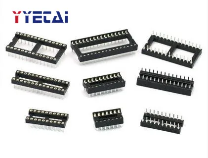 YongYeTai IC Блок круглое отверстие розетка 6P 8P 14P 16P 18P 20P 24P 28P 40PIC блок|Соединители| |