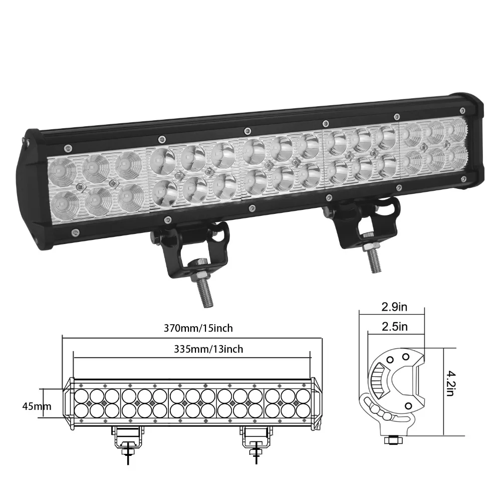 Auxtings DE Stock прожектор комбинированный луч двухрядный Луч 4x4 внедорожный