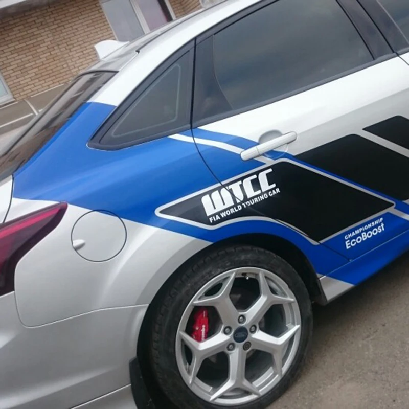 Классические WTCC дизайн автомобиля всего тела виниловые Стикеры для декора