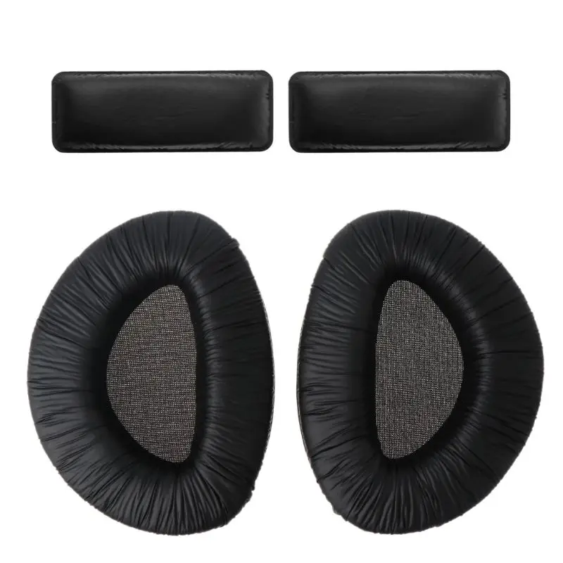 Накладки на наушники Sennheiser RS160 RS170 RS180 1 комплект черные мягкие поролоновые