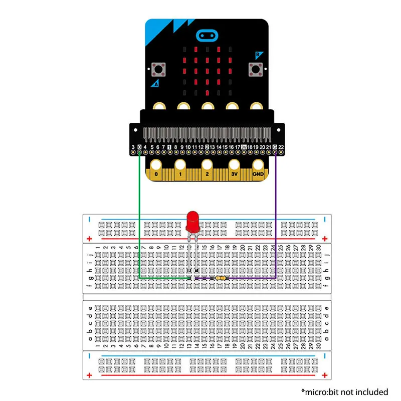Elecrow Базовый комплект для BBC Micro: бит горячие продажи новое поступление DIY электронные части для студенческой электроники и программирования