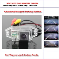 car rear camera for toyota land cruiser prado 1996 2015 intelligent parking tracks reverse back ntsc rca aux hd sony cam