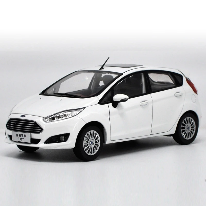 1:18 литая под давлением модель для Ford Fiesta 1 0 t 2013 белая редкая Игрушечная машина из