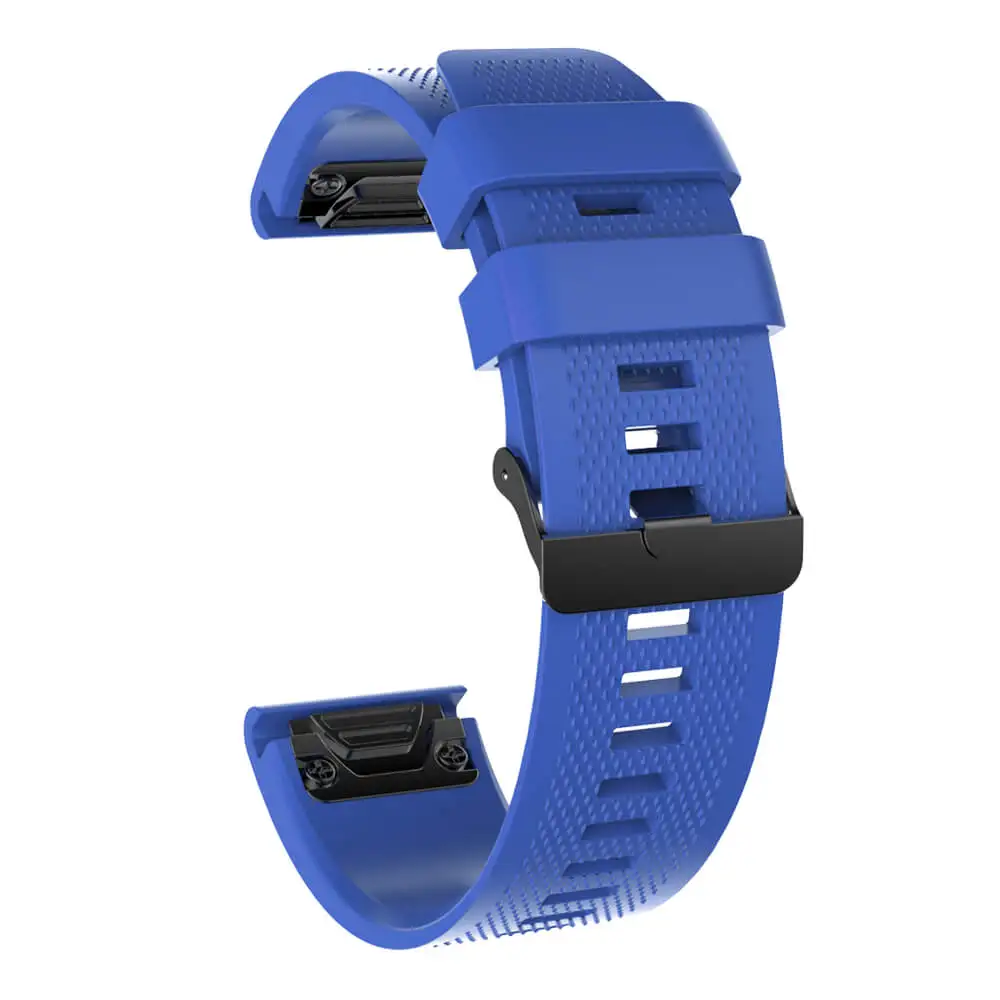 Синий Высокое качество для Garmin Fenix5 5X 5S plus Смарт-часы наручные часы 26 мм 22 мм 20 мм быстросъемный ремешок для наручных часов - Цвет: Синий