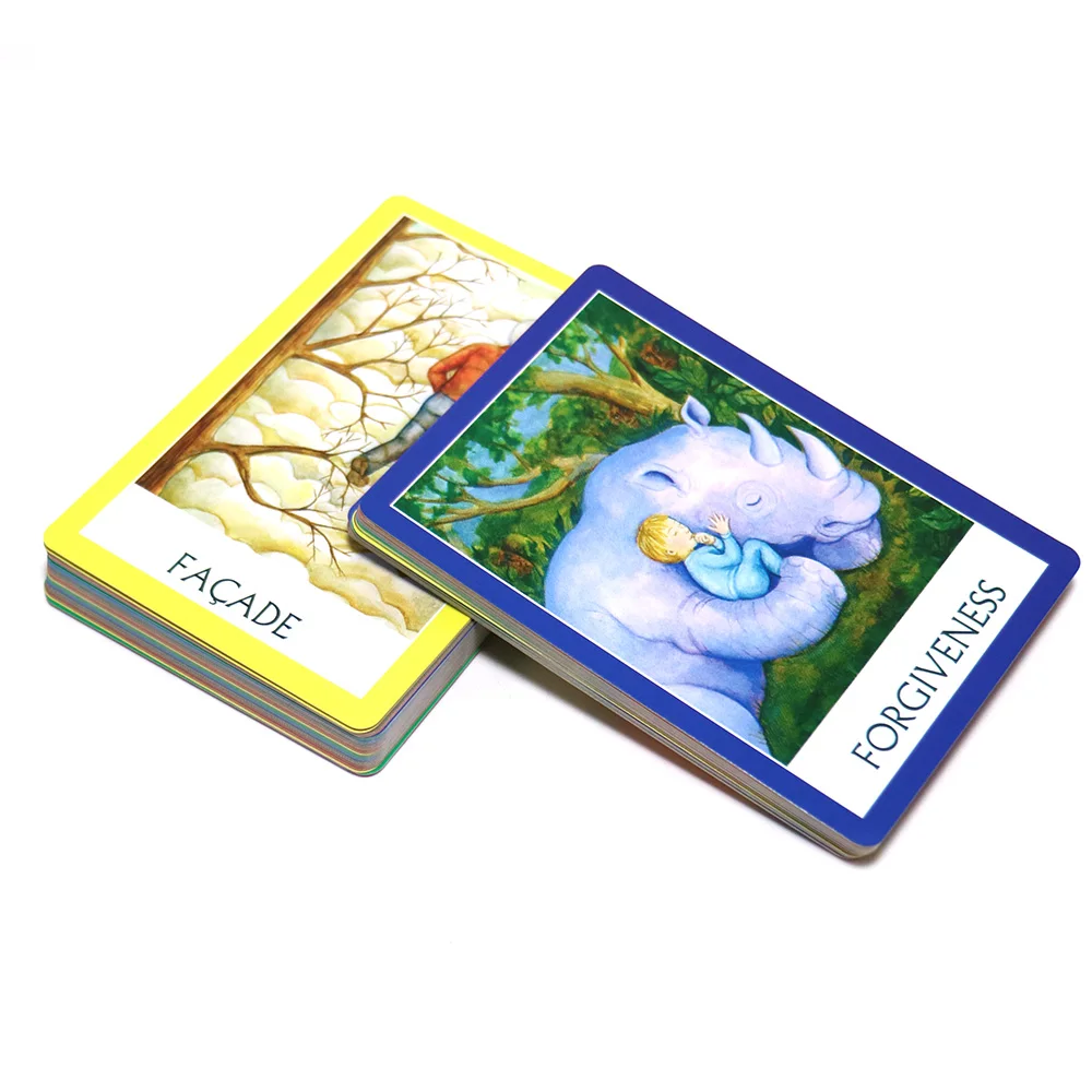 Новые медитация yogi oracle карты палуба 49 карт полный английский чтение энергии Таро