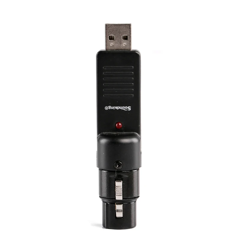 Soundking XLR(F) to USB recorder для преобразования аудиосигнала в цифровой сигнал для сохранения в ПК подходит для динамического микрофона C59