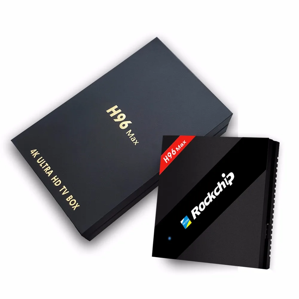 H96 Max 4 ГБ 32 ГБ RK3399 шесть ядер Android 7,1 tv Box 2,4G 5,8G двойной WiFi H.265 BT4.0 4K 2K USB3.0 1000M LAN type-c медиаплеер