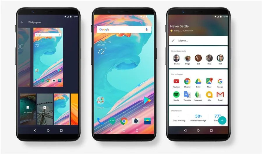 Мобильный телефон Oneplus 5 T, 6 ГБ, 64 ГБ, Восьмиядерный процессор Snapdragon 835, 6,01 дюймов, оптический AMOLED Android 7,1, зарядное устройство NFC