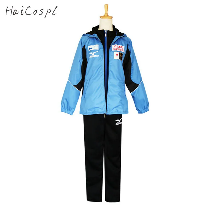 YURI ON ICE Косплей Костюм KATSUKI Yuri куртка Аниме пальто Зимняя толстовка мужская на