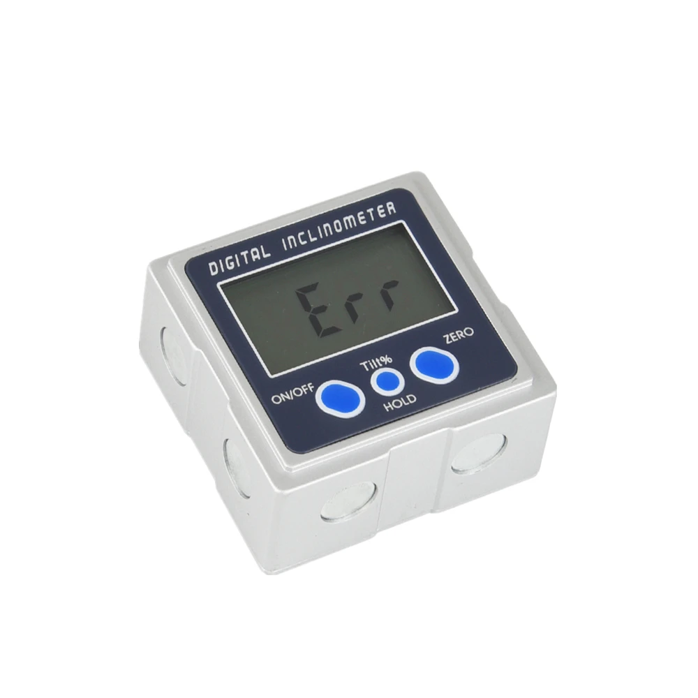 Цифровой уровень инклинометр Транспортиры с тремя поверхности угловой