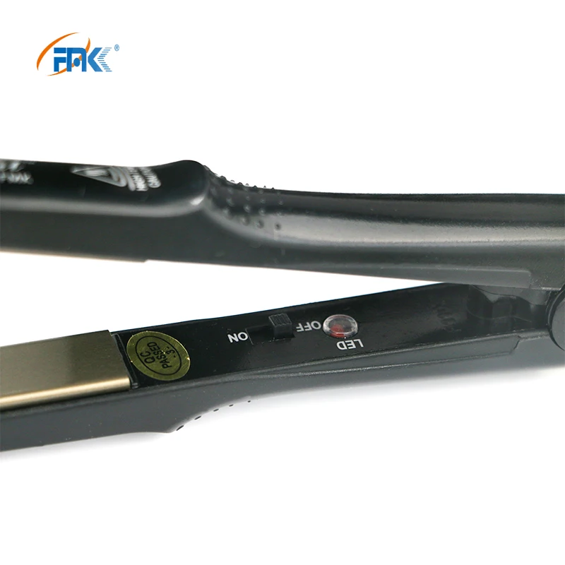 FMK двойной выпрямитель для волос утюжок из нано титана быстрый нагрев